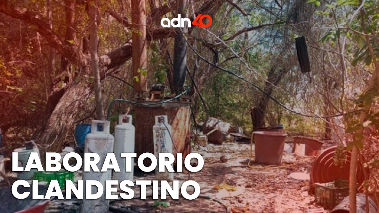 Así operaba un laboratorio clandestino que procesaba metanfetaminas en Culiacán, Sinaloa