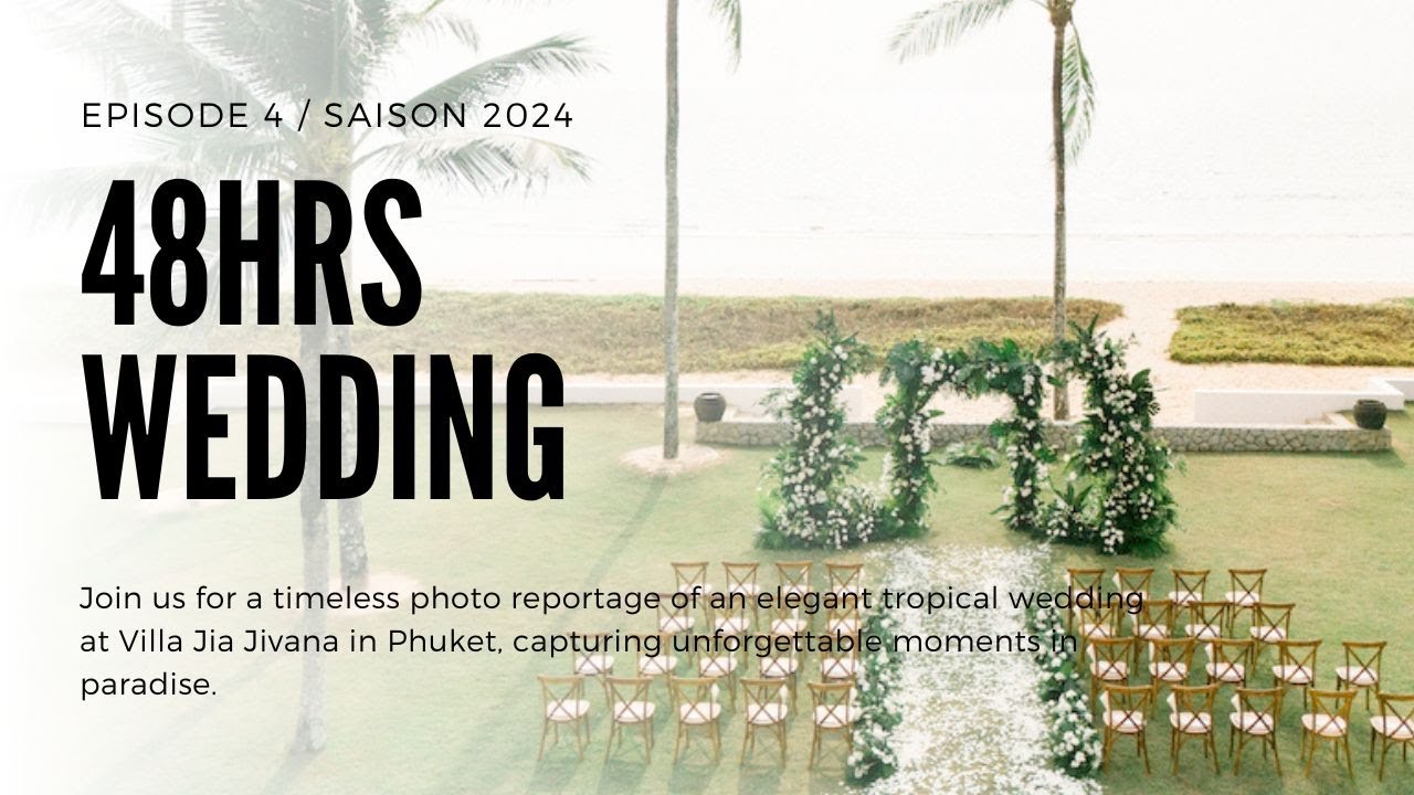 📸 BEHIND THE SCENES PHOTOGRAPHY || INTIMATE ELEGANT TROPICAL WEDDING AT JIA JIVANA VILLA IN PHUKET