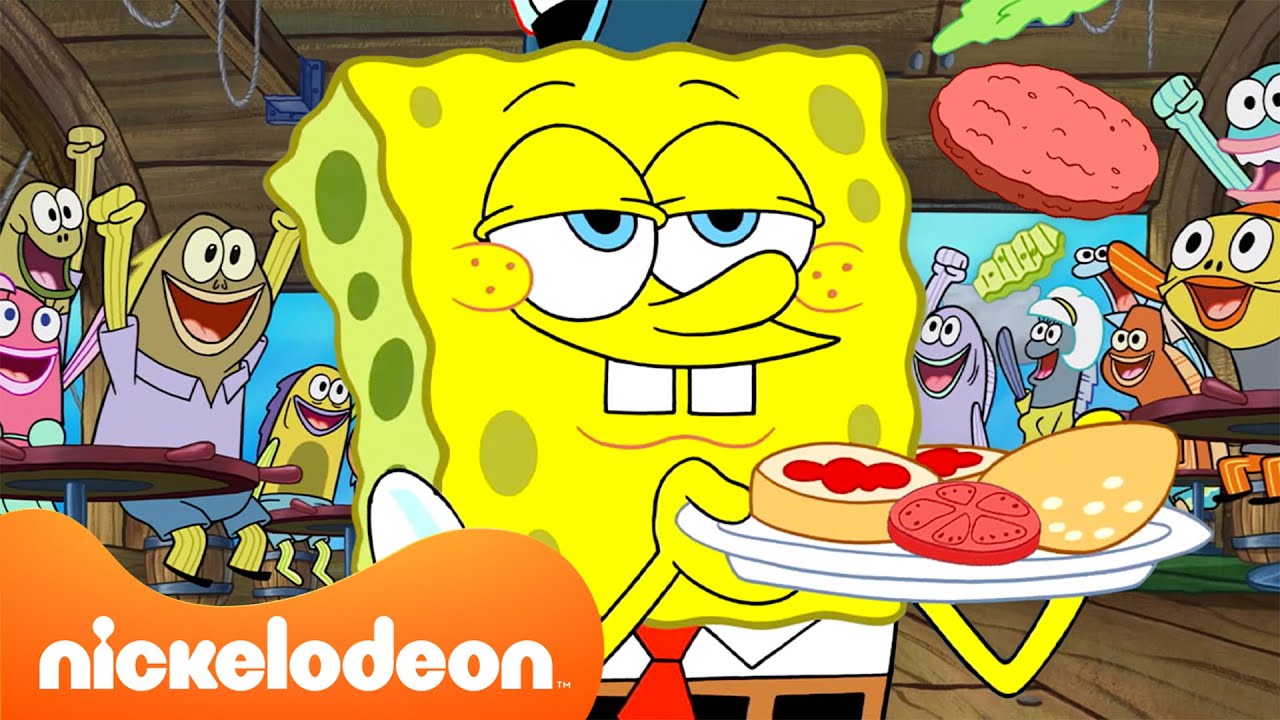 طبخ متواصل مع سبونج بوب! 🍔 | 4 ساعات | سبونج بوب | Nickelodeon Arabia