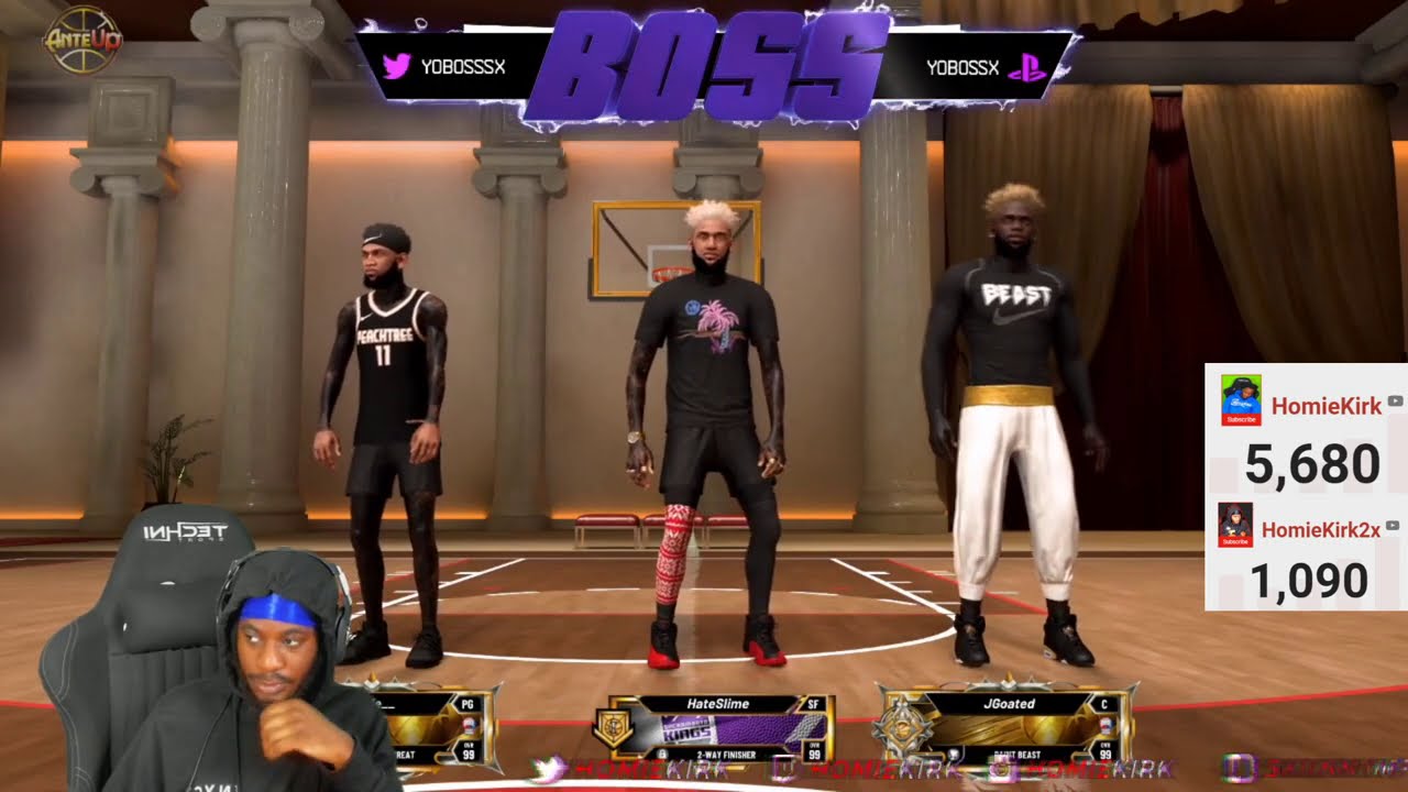 JGoated против BossCapalot: ставка $7000 на NBA2K20 | БИТВА ДВУХ ЛУЧШИХ ЦЕНТРАЛЬНЫХ НА NBA2K20!! ...