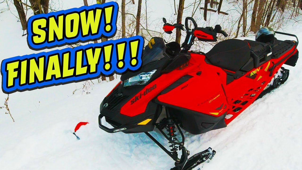 FIRST SNOWMOBILE TRAIL RIDE 2022 #SkiDoo #ExpeditionExtreme