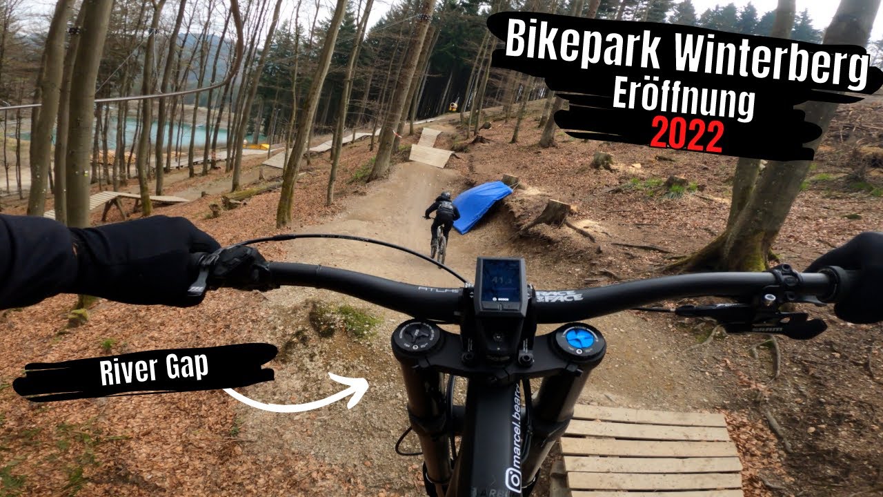 Bikepark Winterberg 2022 Eröffnung erste abfahrt Crash