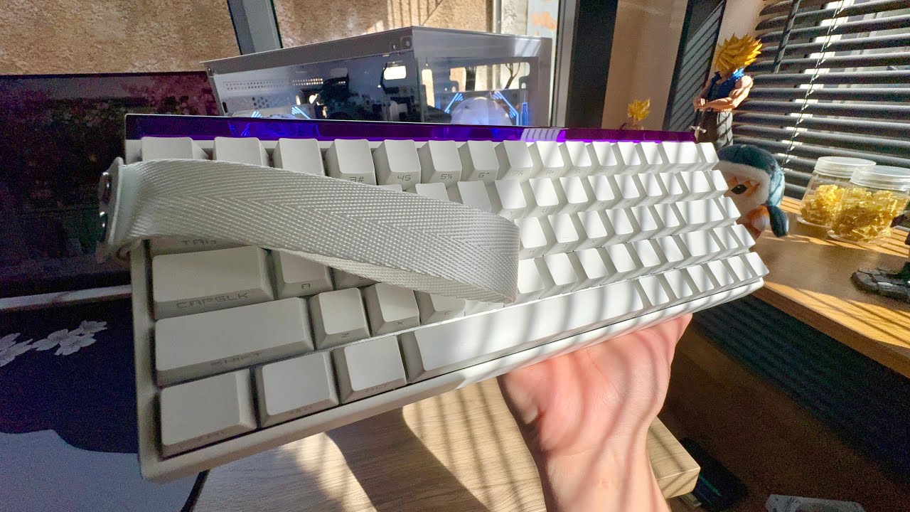 Teclado Muito Apelão pra jogar em alto nível - Aula HERO 68 HE