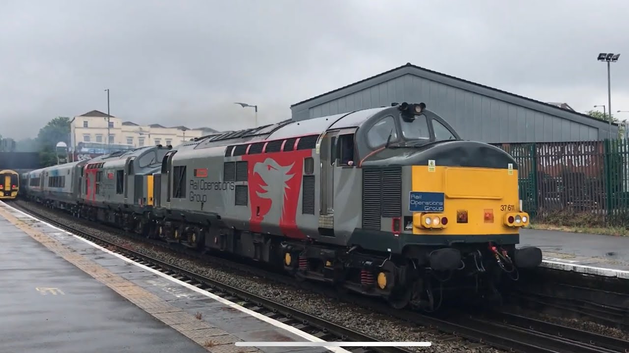 Class 37 Compilation at Various Places/Livery’s and Workings. (Thrash) 2017- 2020