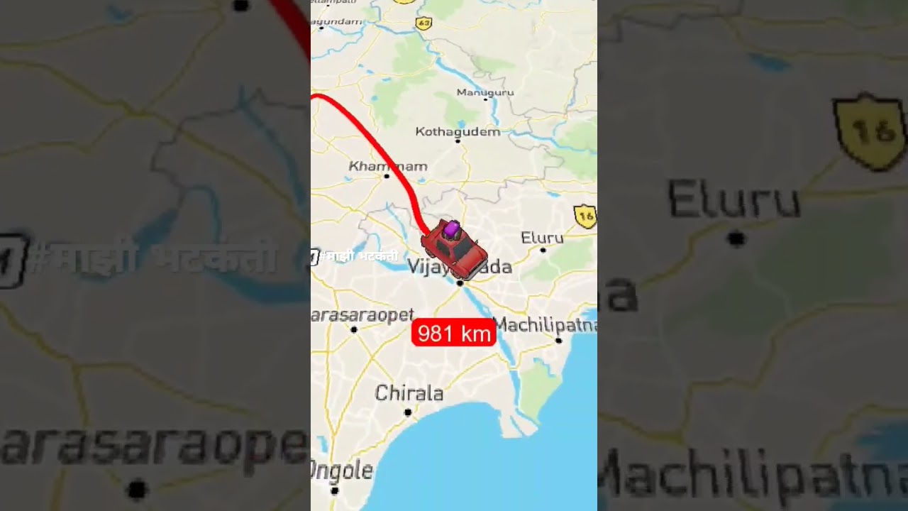 Mumbai Puri roadmap #selfdriving #puri #jagannath