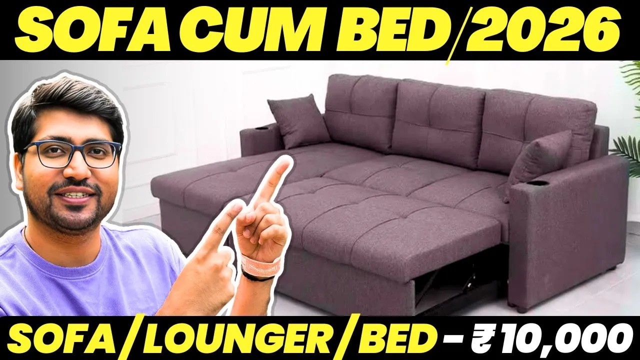[TOP 3]🔥Best Sofa Cum Beds in India 2026🔥Best Sofa Cum Bed Under ₹5000 - ₹10000 - ₹15000