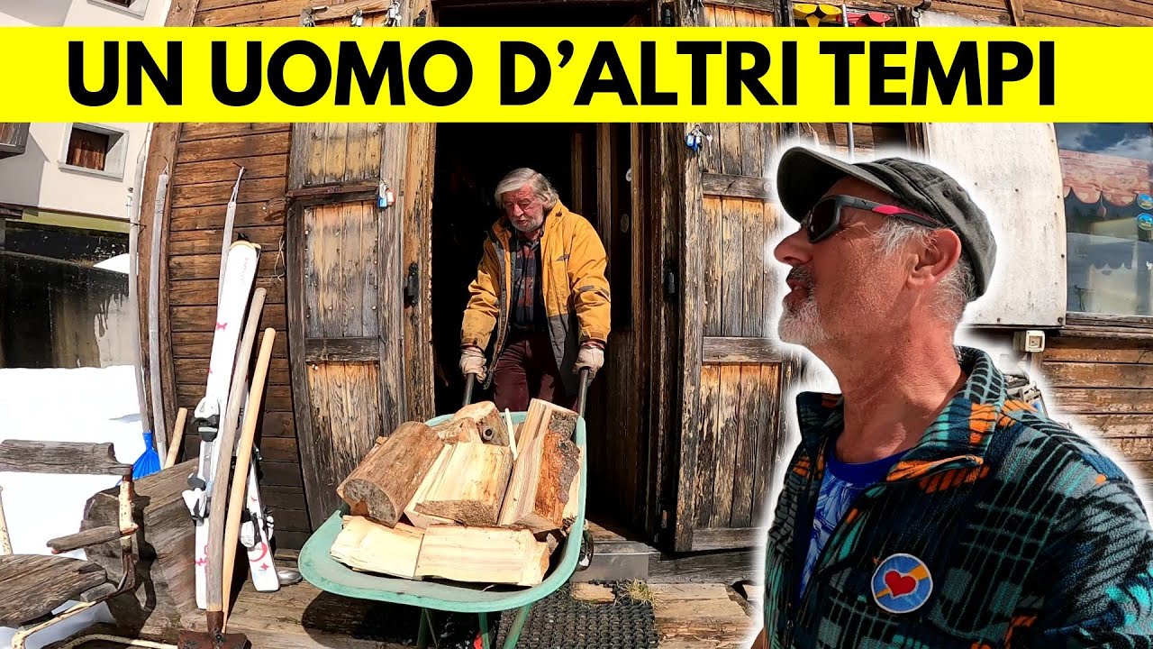 l'uomo che vive in alta Val Brembana