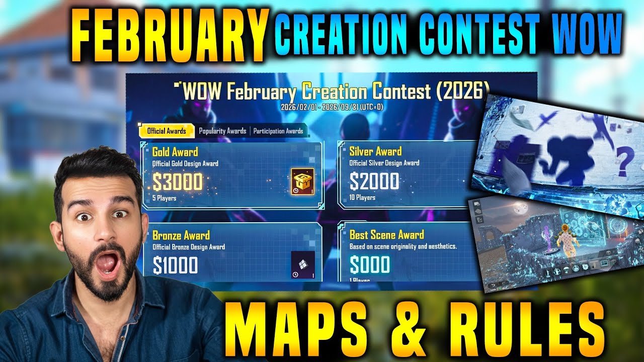 WOW FEBRUARY CREATION CONTEST 2026 | COMPLETE RULES & MAP IDEA
