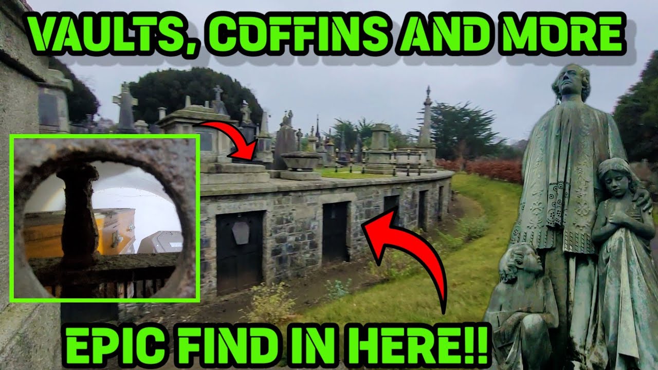 Epic Explore In Glasnevin Cemetery | Vaults, Coffins And History.