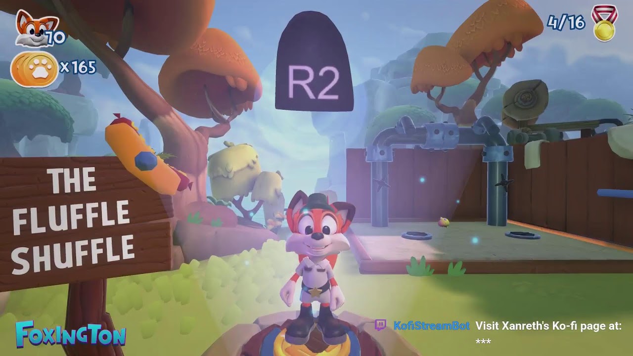 Playing New Super Lucky's Tale on PlayStation 5