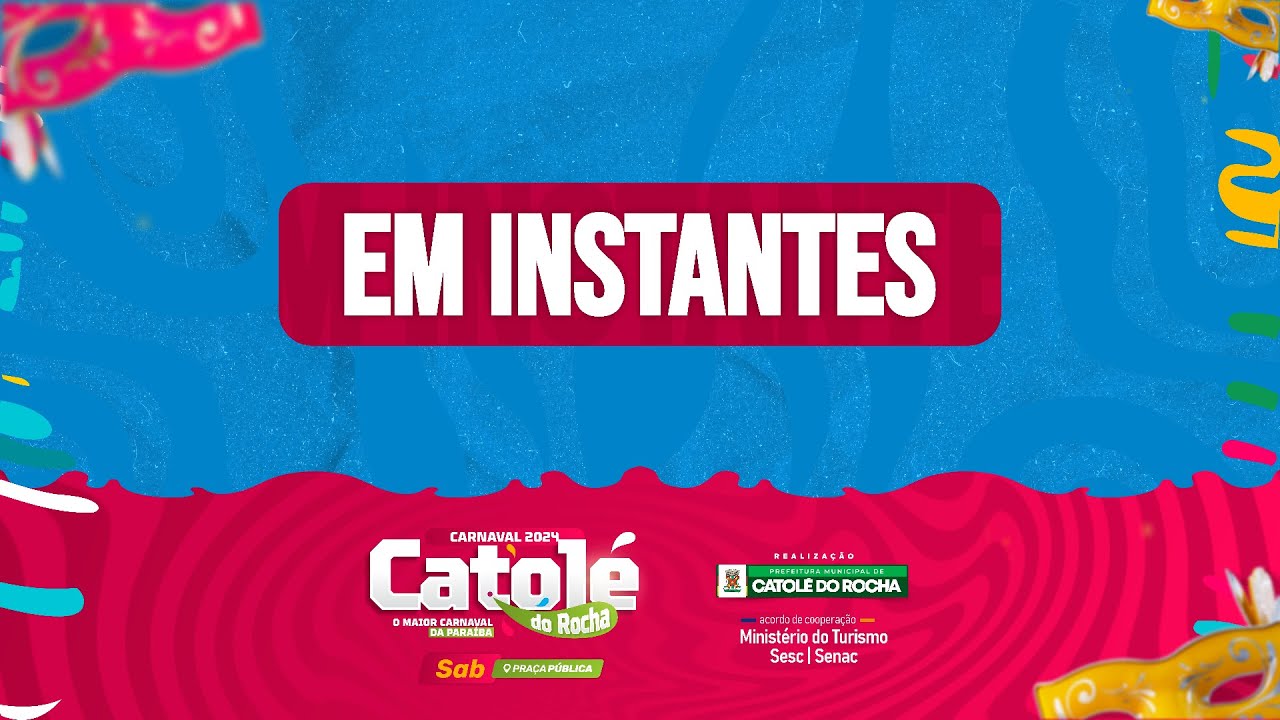 CARNAVAL 2024 CATOLÉ DO ROCHA  | ORQUESTRA DE FREVO | RAÍ SAIA RODADA | ALINE REIS | KIKO CHICABANA