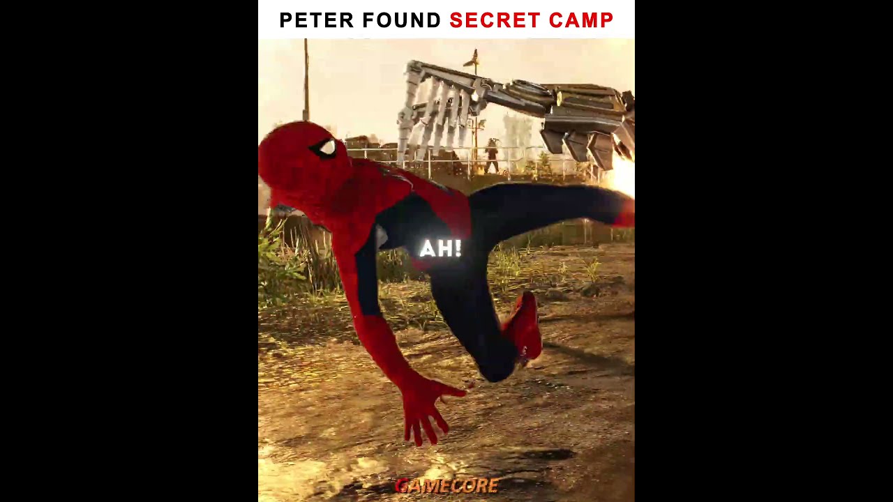 Spider Man Found Secret Invisible Base 😱😱