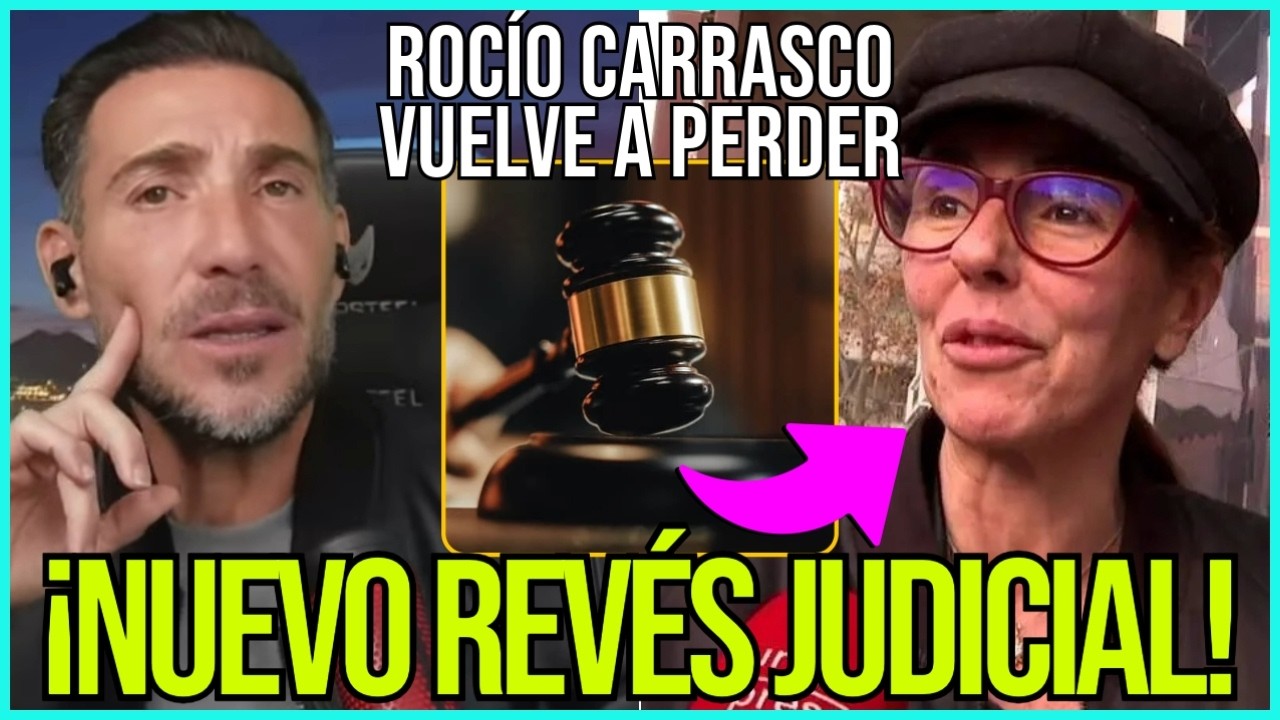 💥¡BOMBA! NUEVO REVÉS JUDICIAL PARA ROCÍO CARRASCO CONTRA ANTONIO DAVID FLORES DESESTIMAN LA DEMANDA
