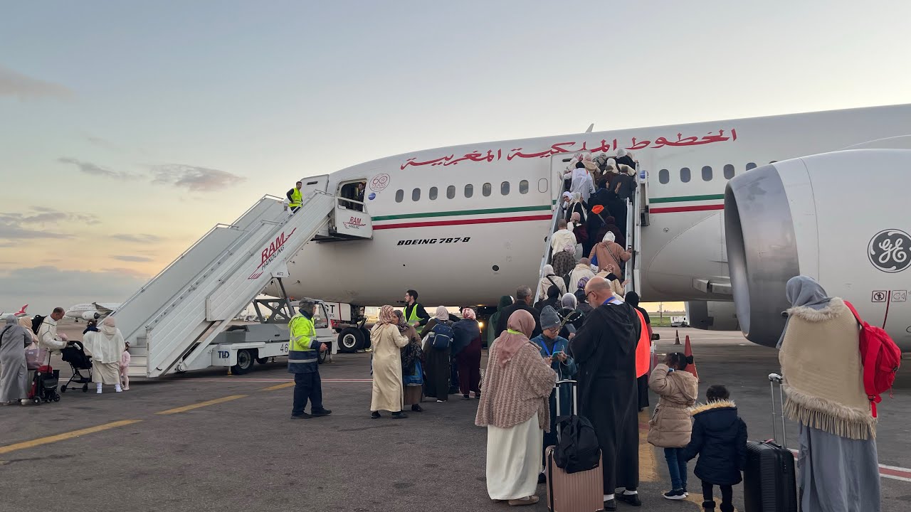 بالطائرة 🛫🛬 من الدار البيضاء 🇲🇦 إلى جدة 🇸🇦   from casablanca to jeddah