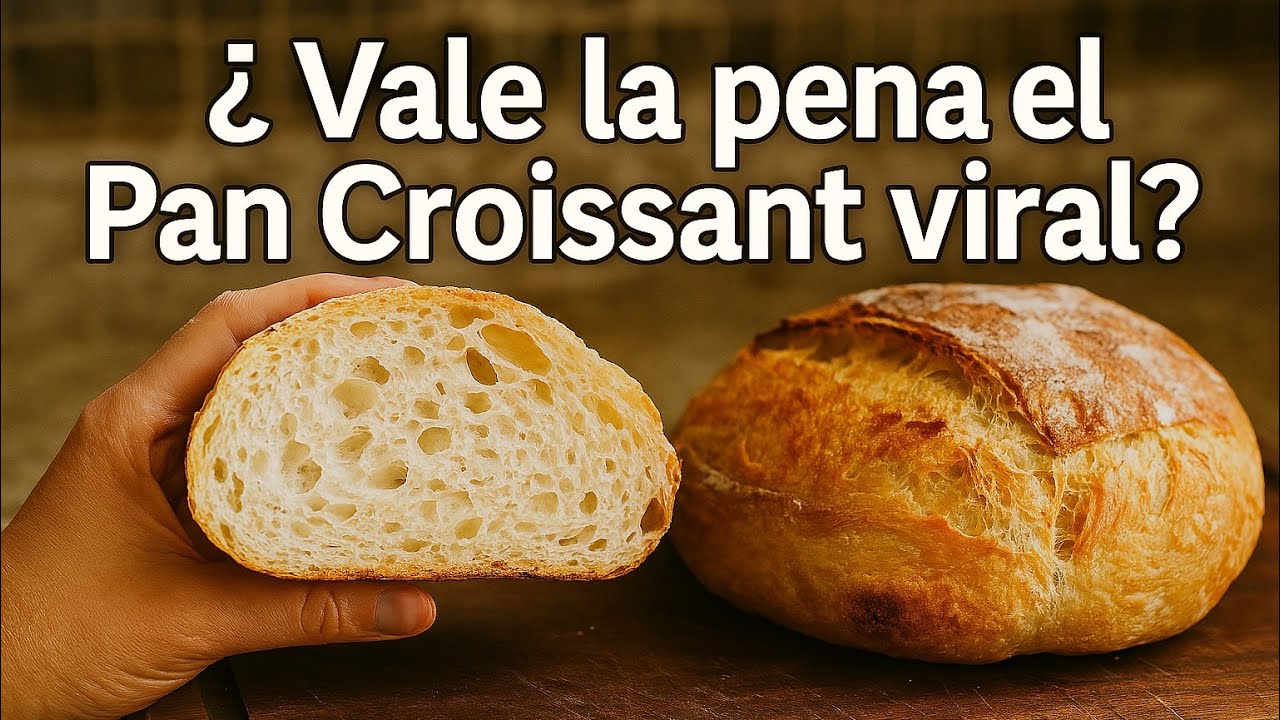 Cómo Hacer el Pan Croissant con Masa Madre | Receta Viral Paso a Paso