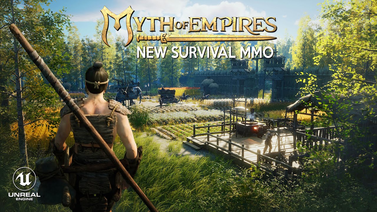 MYTH OF EMPIRES First 1 Hour of Gameplay | New Chinese SURVIVAL MMO in Unreal Engine 2024