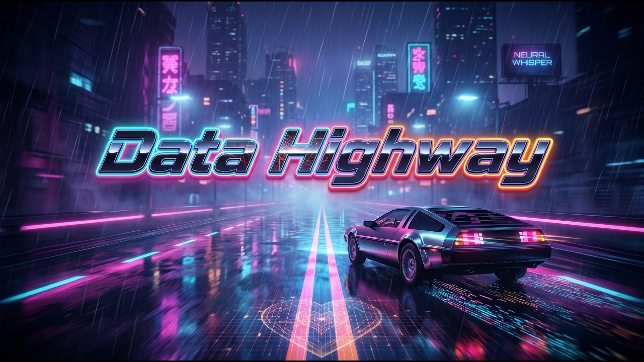 Data Highway: Cyberpunk Night Drive Album🎙️ Neural Whisper