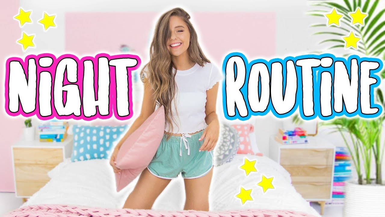 MY NIGHT ROUTINE 2018!