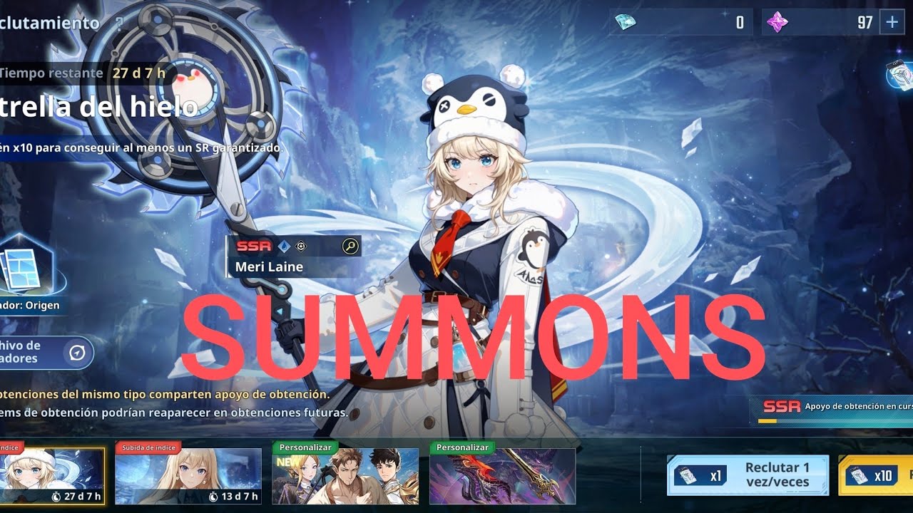 SUMMONS A POR MERI LAINE!!!!! SOLO LEVELING ARISE 