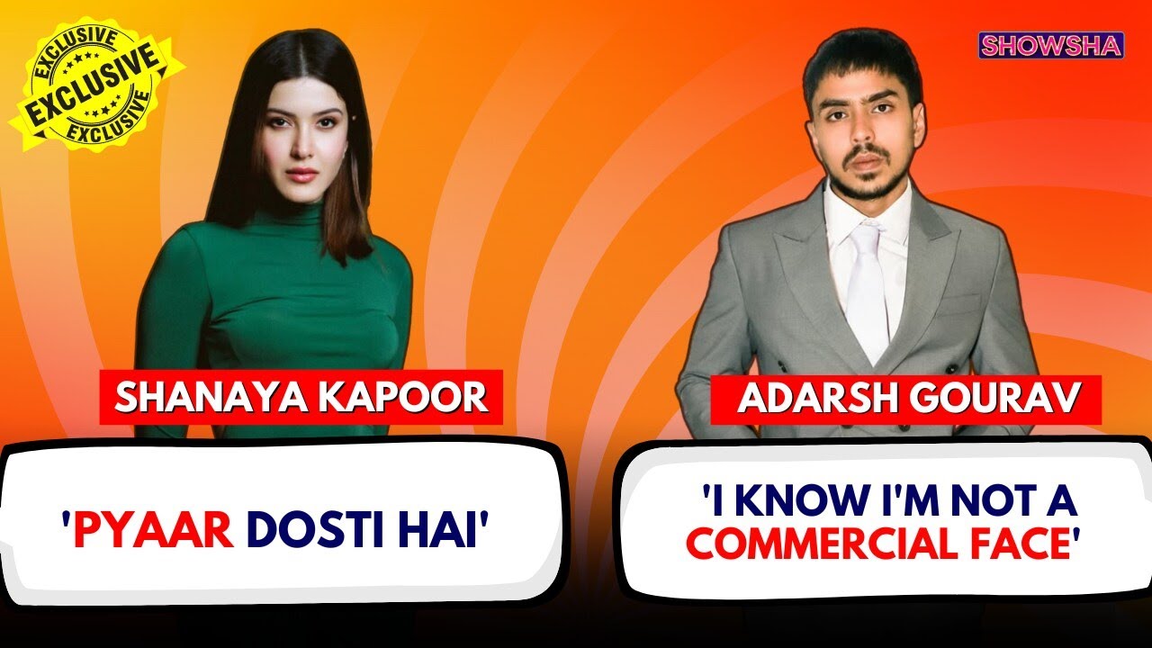 Adarsh Gourav, Shanaya Kapoor EXCLUSIVE: On Love, Chemistry, Their Filmi Outings & MORE I N18V