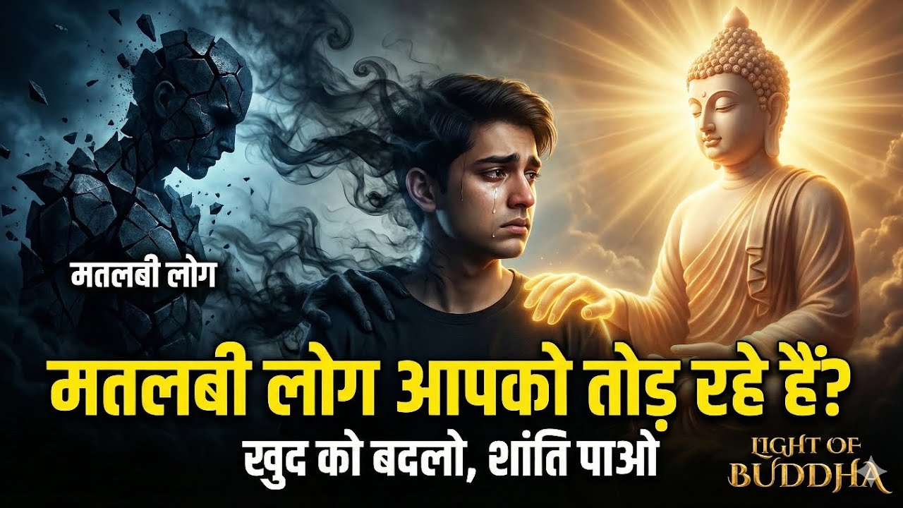 मतलबी लोगों से दूरी बनाओ और खुद को बदलो | गौतम बुद्ध की गहरी कहानी | Light Of Buddha