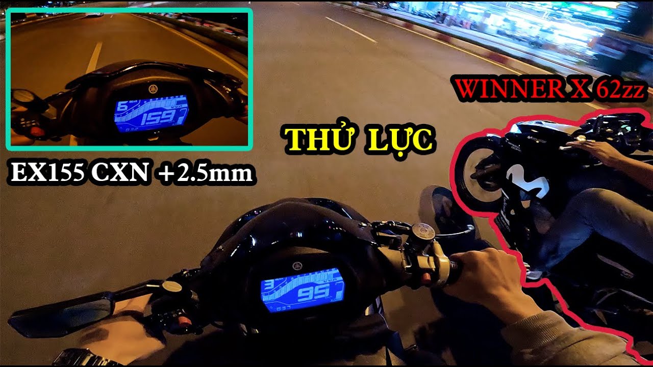 Up Két Nước Lớn RDT | Review + Test ride Ex155 CXN +2.5 | Dên TA | Đề Căng Hậu Sâu