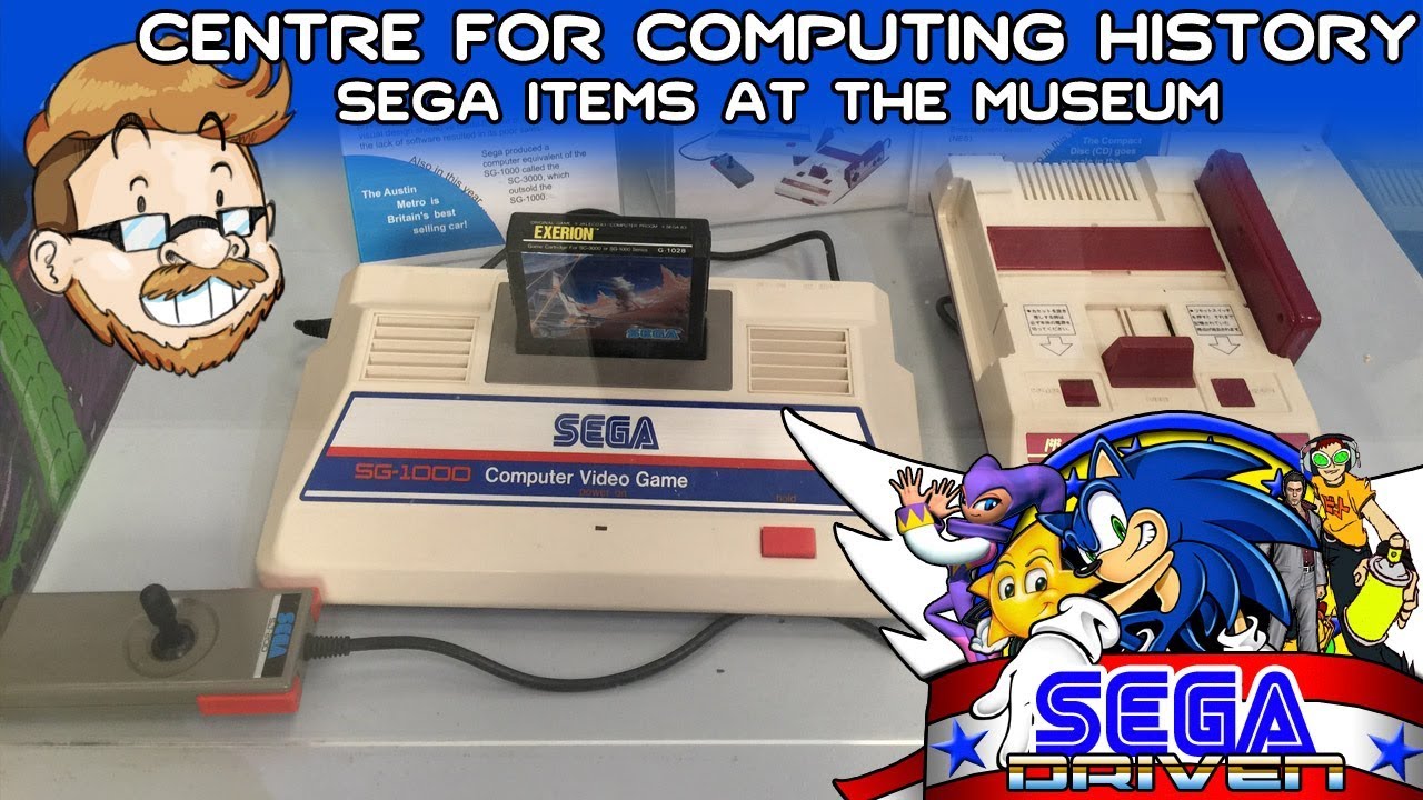 SEGA Items at the Centre for Computing History | SEGADriven