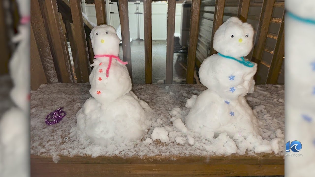WAVY's Keagan Hughes takes a look at viewer-submitted snow photos