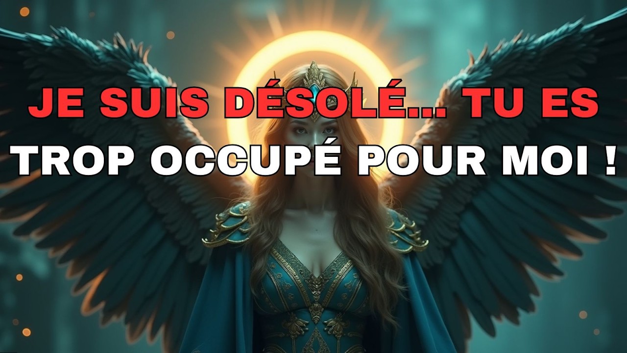 🛑 DIEU DIT : JE SUIS D&Eacute;SOL&Eacute;&hellip; TU N&rsquo;AS PLUS DE TEMPS POUR MOI 😨💔