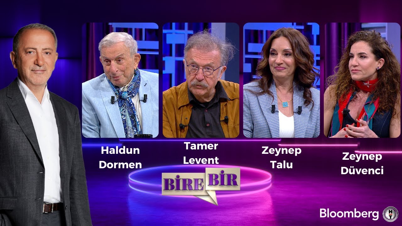 Fatih Altaylı ile Bire Bir - Haldun Dormen & Tamer Levent & Zeynep Talu & Zeynep D&uuml;venci
