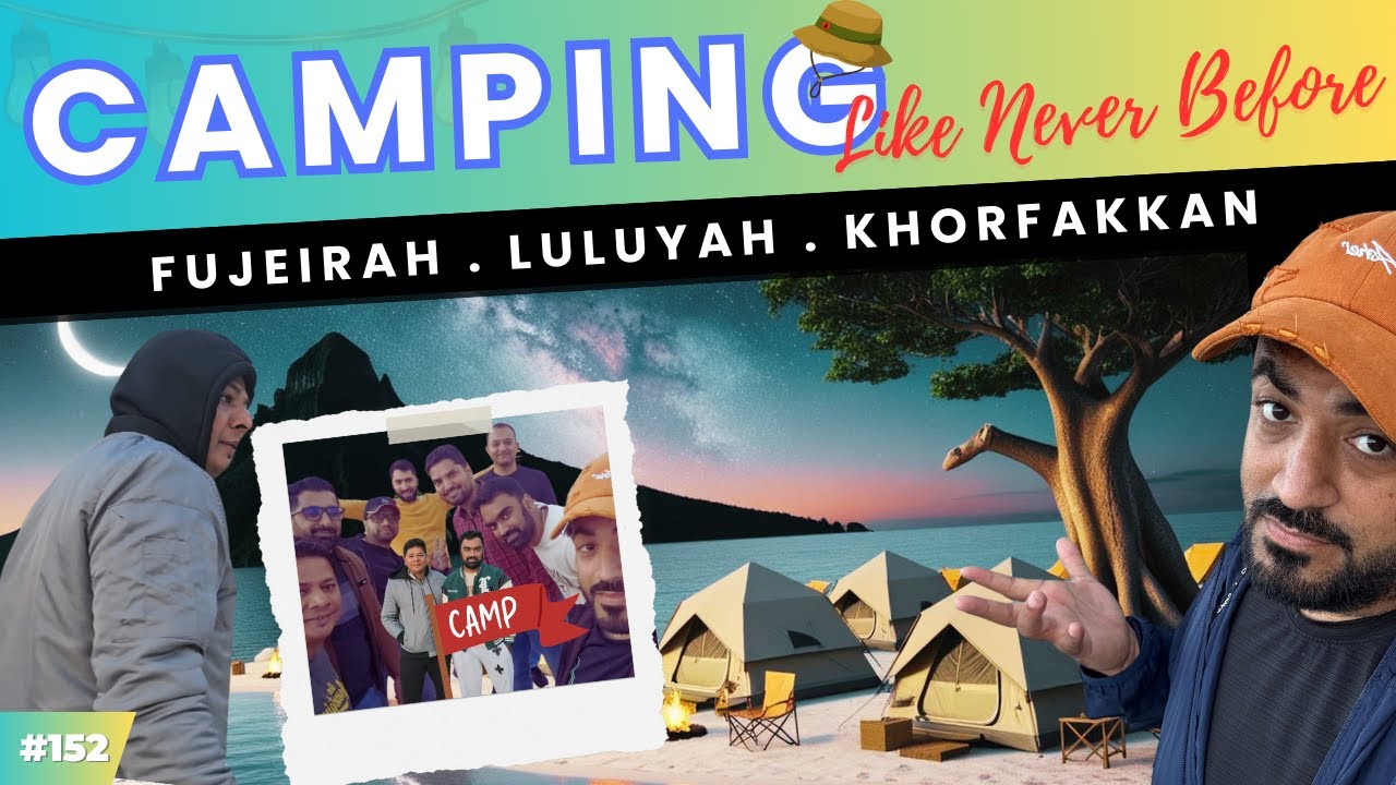 🚤 My UAE Adventure: Magical Land Overnight Camping – A Night Under the Stars | Picnic Musandam Dibba