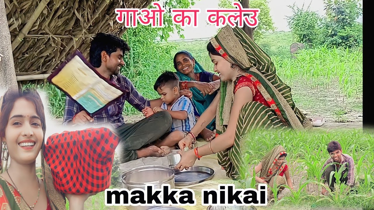 खेत वाला कलेउ🤗किसान#vlog #dailyvlog #sandeepsulekha