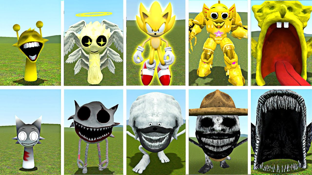 NEW EVOLUTION BATTLE: Sprunki Angel vs Cursed Wenda (Rescue Mission)