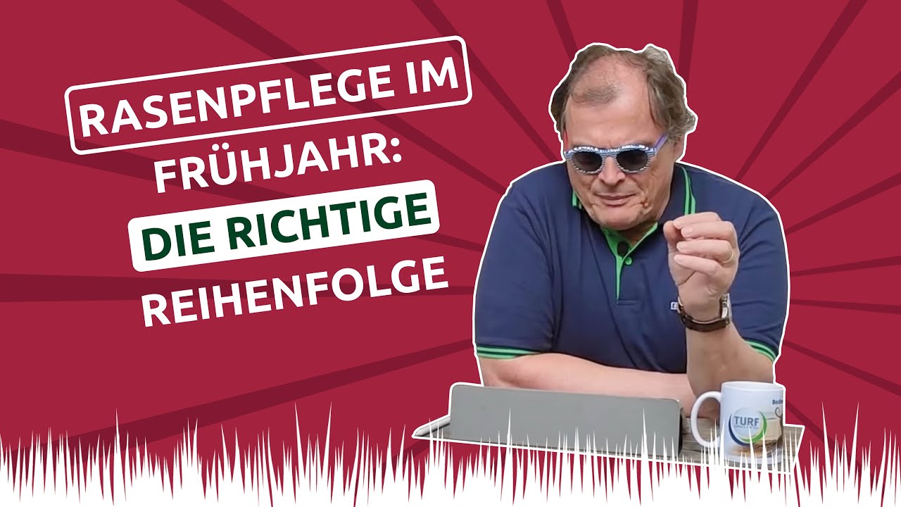 Rasenpflege im Fr&uuml;hjahr 🌱 die richtige REIHENFOLGE