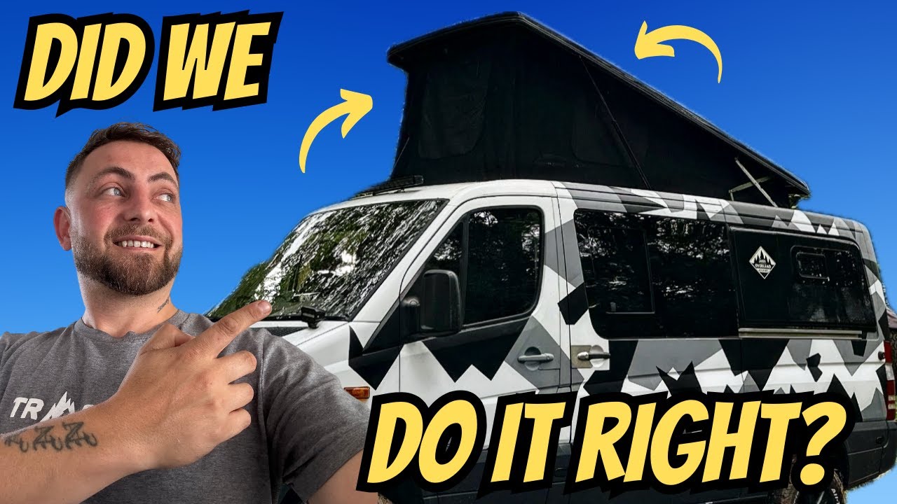 I Installed My Own Pop Top | Camper Van Adventures Continue