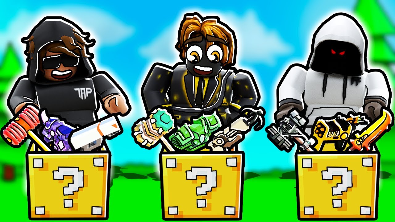 So We Did The LUCKY BLOCK ONLY Challenge...(Roblox BedWars)