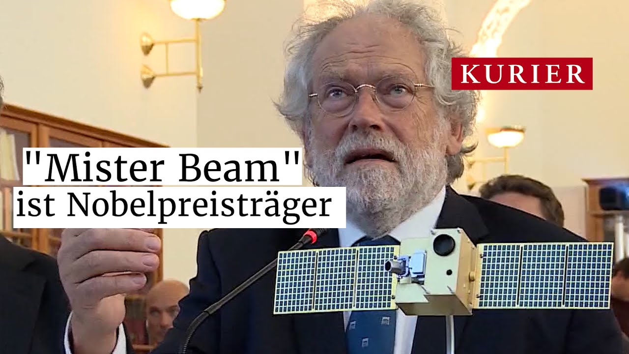 Nobelpreis f&uuml;r den &ouml;sterreichischen Quantenphysiker Anton Zeilinger