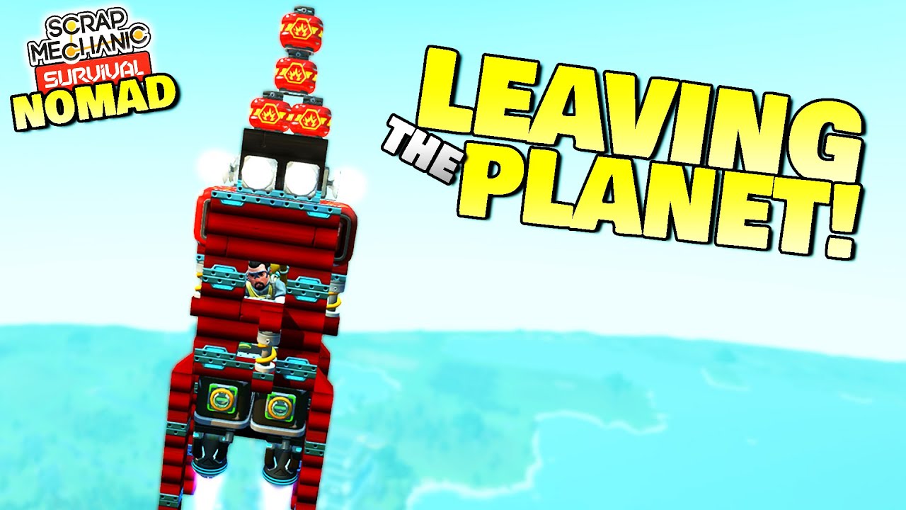NOMAD FINALE: Blasting Through the Skybox with an Explosive Rocketship! - Survival Nomad 33