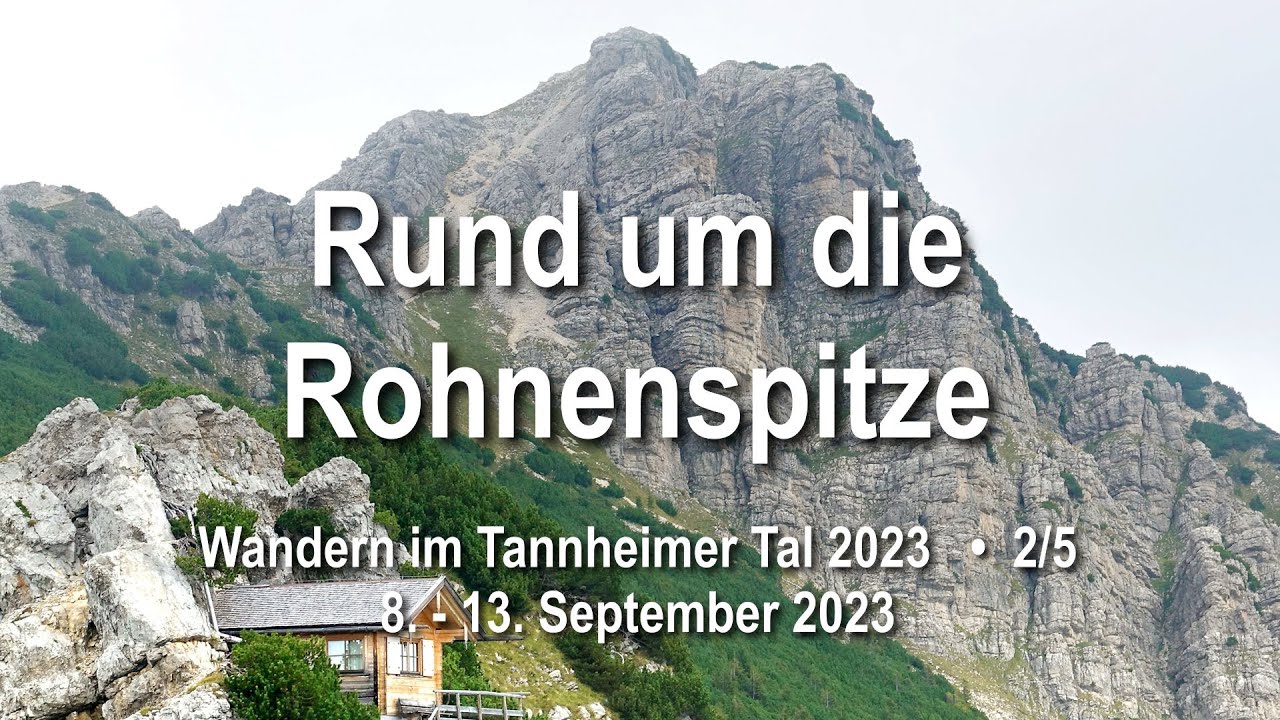 Wandern im Tannheimer Tal 2023 / 2