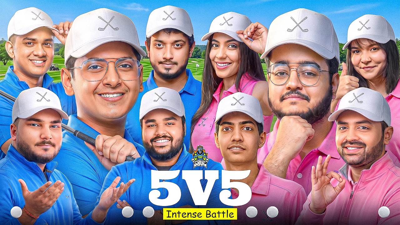 Things Got HEATED in This Golf Battle 5v5 Ft. S8ul 🤯🔥