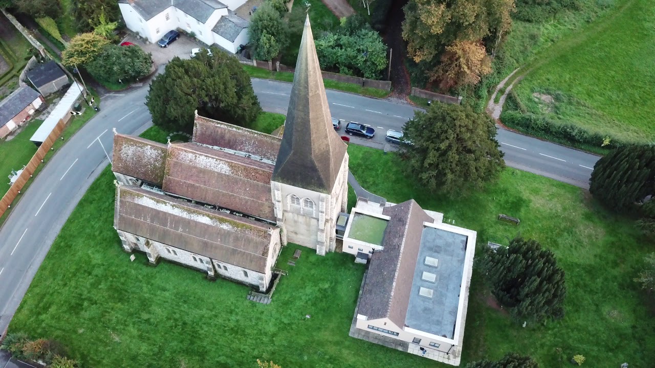 All Hallows from the air