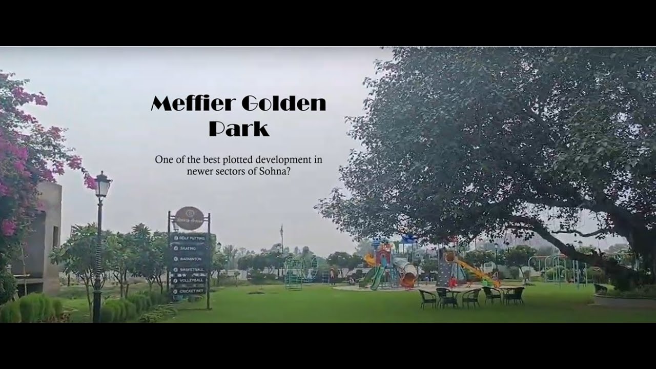 Meffier Golden park plots Sohna - is it the best DDJAY based plotted development in Sohna?