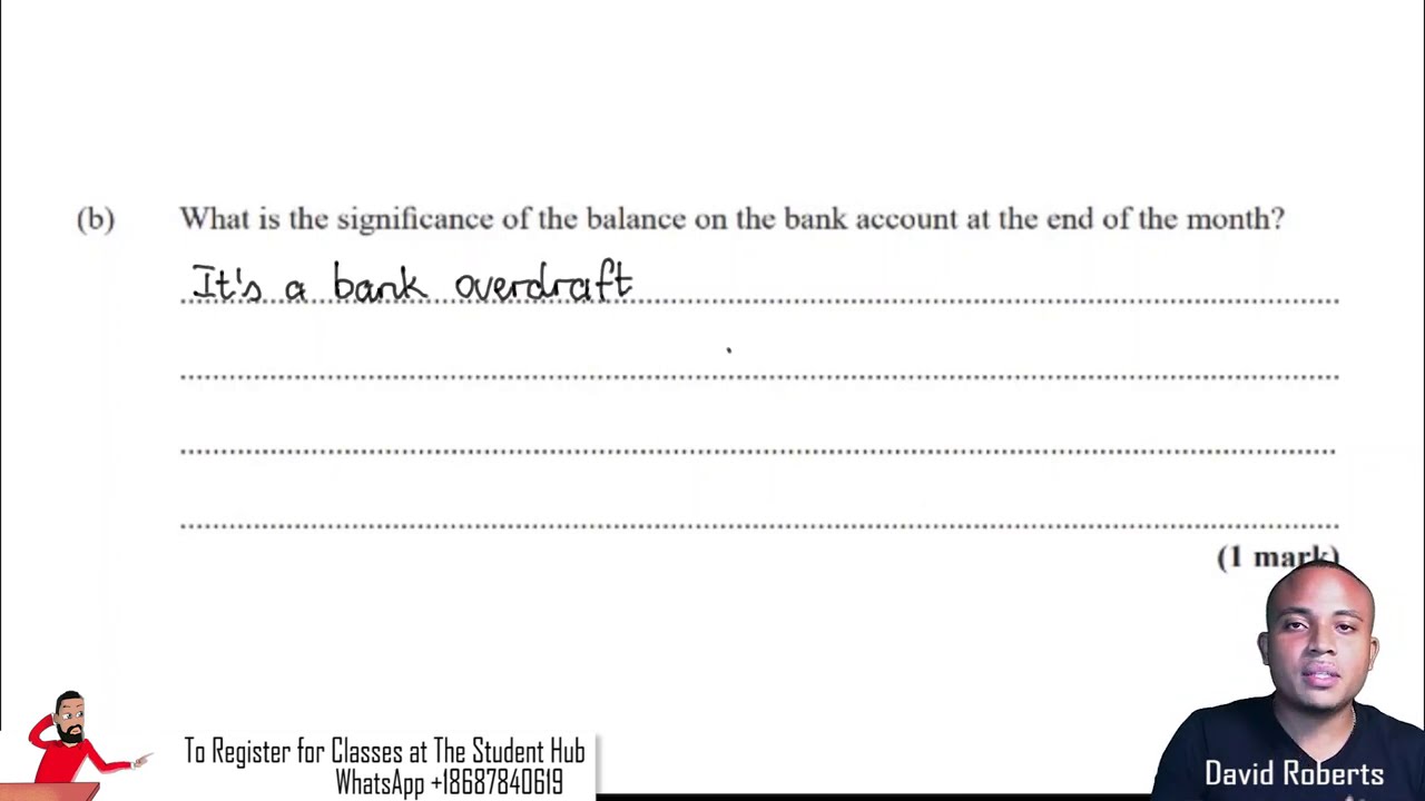 CSEC POA | Question 2 | Jan 2020 | Paper 2