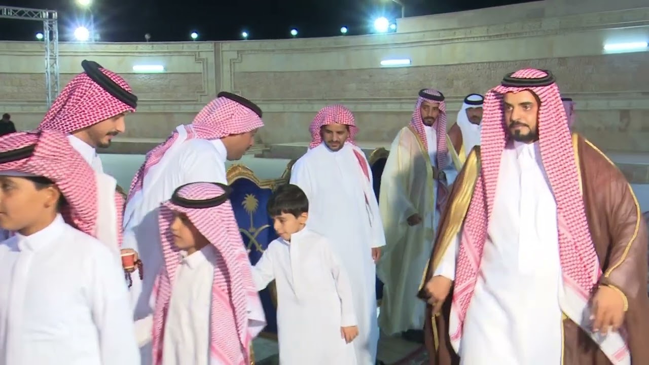 حفل البشاير 5 1 حفل زواج الشاب سرور بن شعيل رجيان الذيابي والشاب مختار بن شعيل  رجيان الذيابي