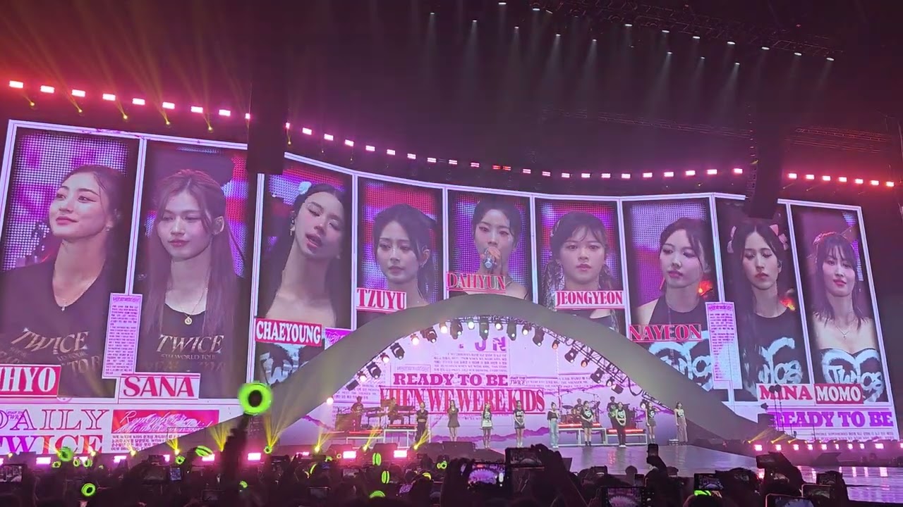 Twice Ready To Be Singapore 2023 - When We Were Kids and Crazy Stupid Love