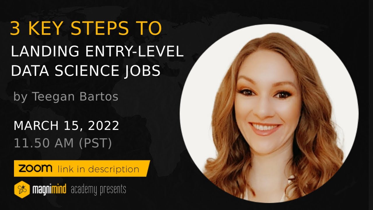 3 Key Steps to Landing Entry-Level Data Science Jobs - Teegan Bartos