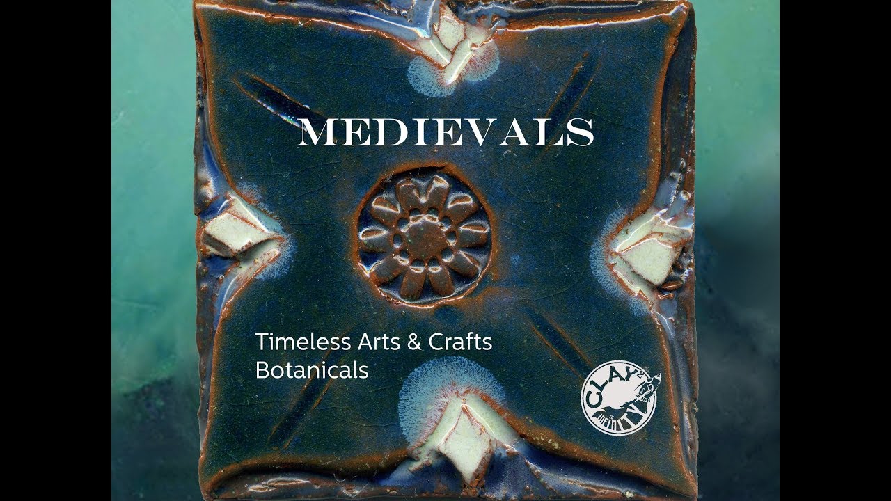 Timeless botanicals: Handmade Medieval Floral Tiles