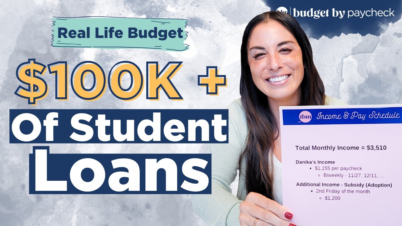 BBP Real Life Budget | Student Loans + Credit Score