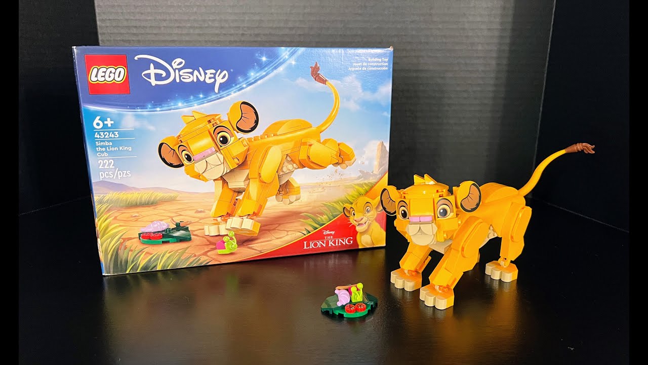 ASMR Build LEGO Simba the Lion King Cub