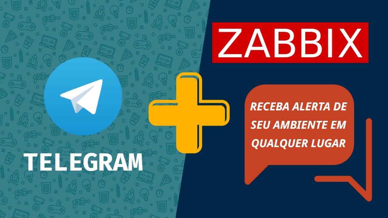 RECEBENDO ALERTA  DO ZABBIX PELO TELEGRAM